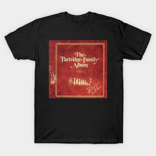 The Partridge Family Album T-Shirt by offsetvinylfilm